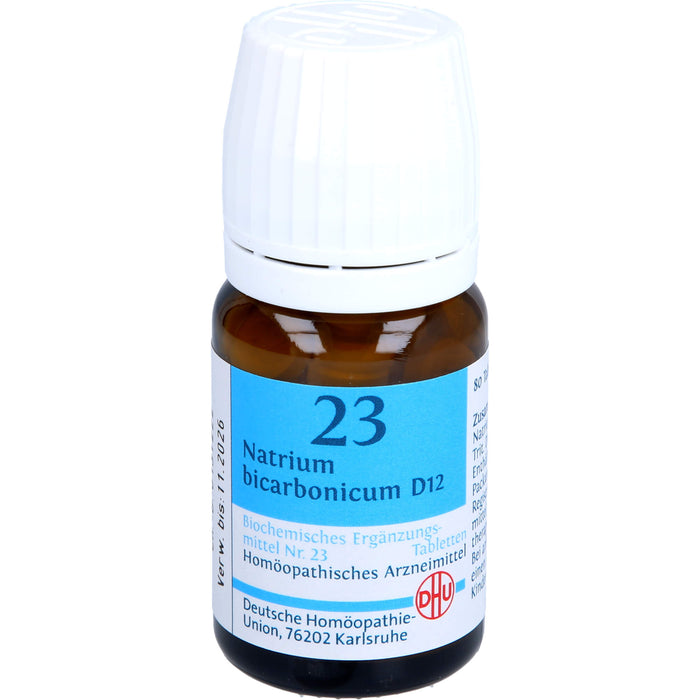 DHU Schüßler-Salz Nr. 23 Natrium bicarbonicum D12 Tabletten, 80 pcs. Tablets