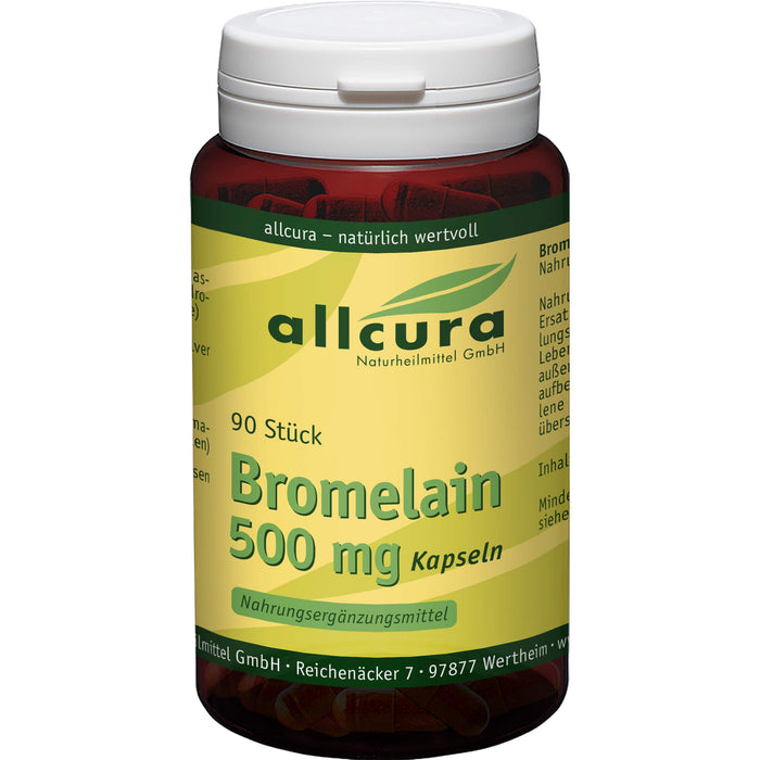 Bromelain 500mg Kapseln, 90 St KAP