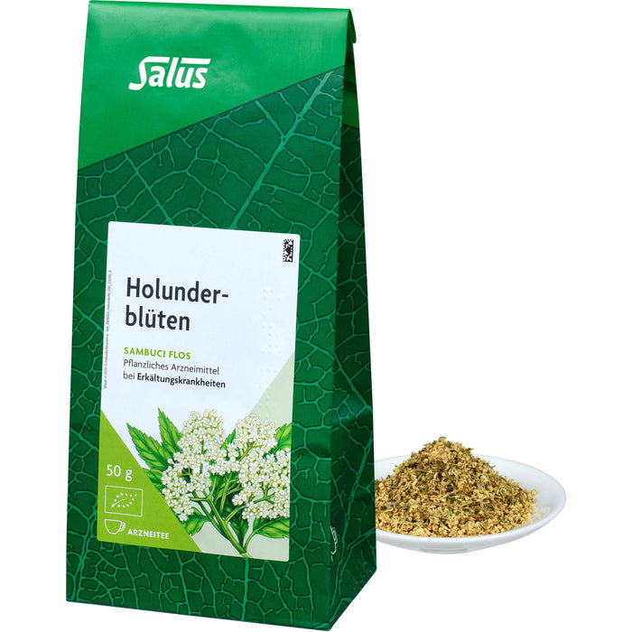 Holunderblüten Arzneitee Sambuci flos Salus, 50 g TEE