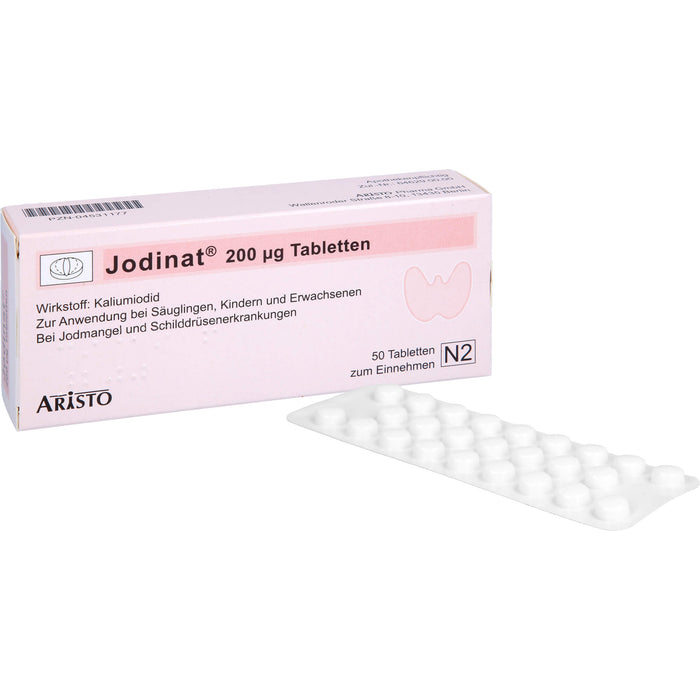 Jodinat 200 µg Tabletten, 50 St TAB