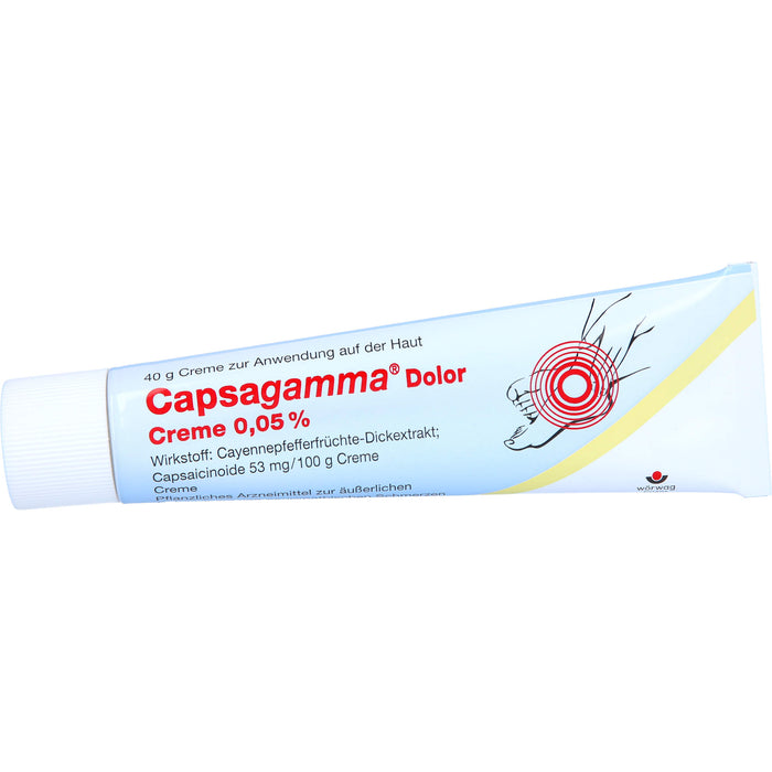 Capsagamma Dolor Creme 0,05%, 40 g Crème