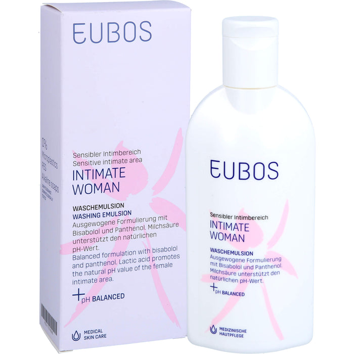 EUBOS INTIMATE WOMAN Waschlotion, 200 ml LOT