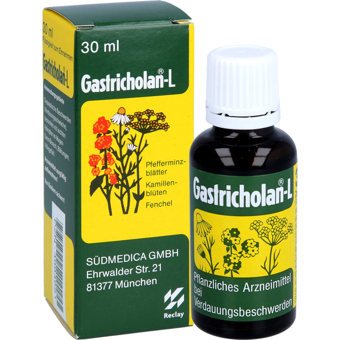 Gastricholan-L Flüssigkeit, 30 ml Lösung