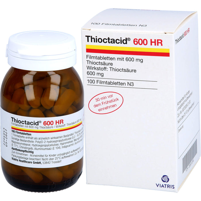 Thioctacid 600 HR Filmtabletten, 100 pcs. Tablets