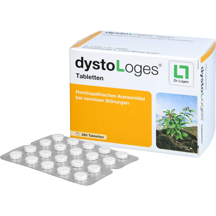 dystoLoges Tabletten bei nervösen Störungen, 260 pcs. Tablets