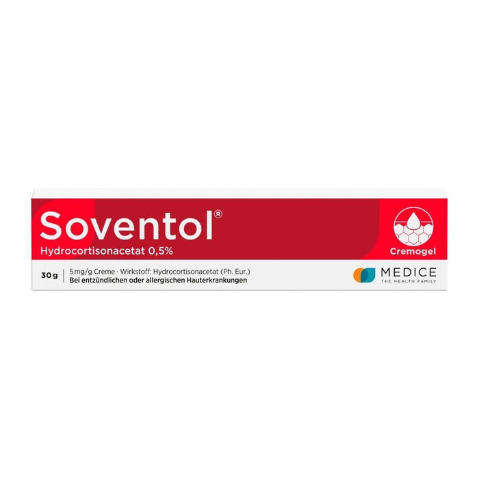 Soventol Hydrocortacetat 0,5 % Creme, 30 g Creme