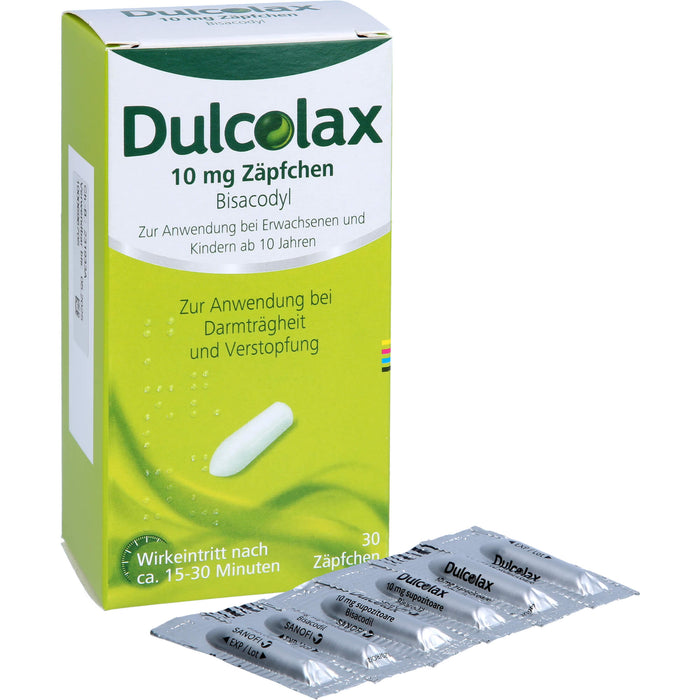 Dulcolax Zäpfchen Reimport EurimPharm, 30 pc Suppositoires