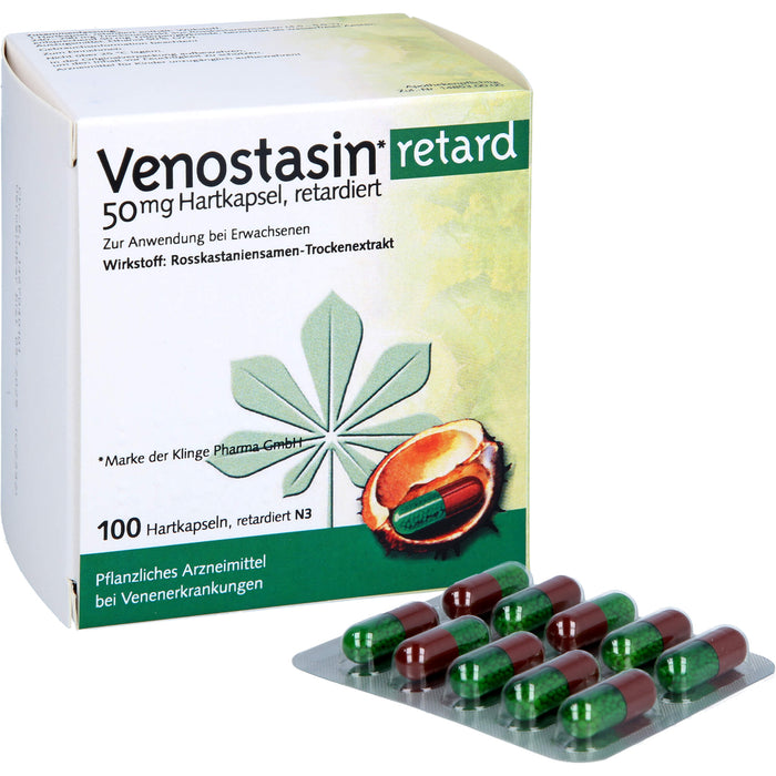 Venostasin retard 50 mg Emra Hartkapsel, retardiert, 100 pc Capsules