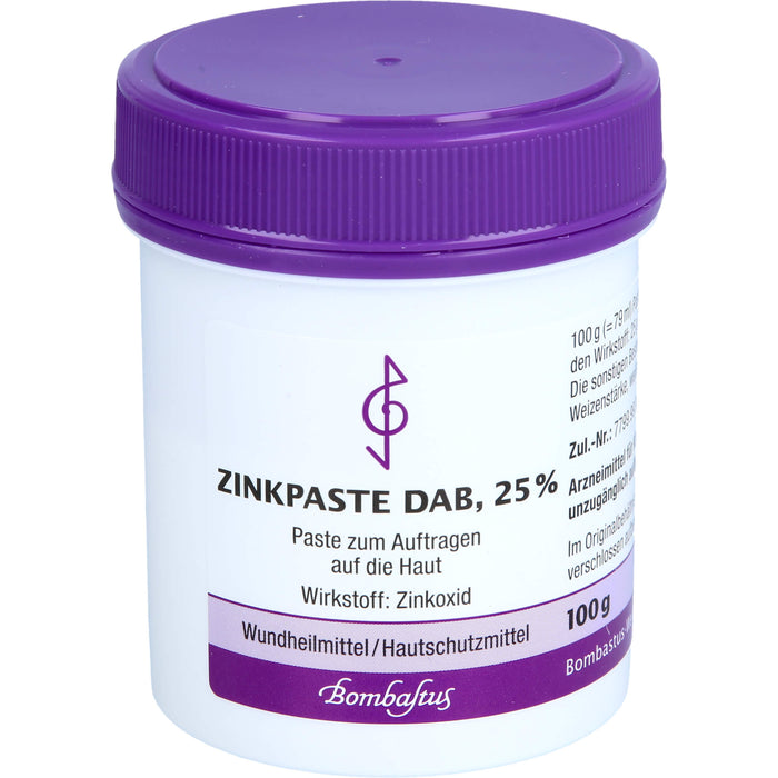 Bombastus Zinkpaste DAB, 100 g Cream