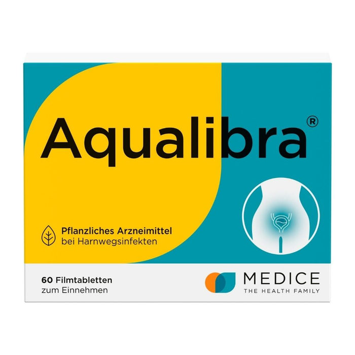 Aqualibra Tabletten bei Harnwegsinfekten, 60 pc Tablettes