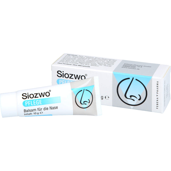 Siozwo Pflegebalsam für die Nase, 10 g Creme