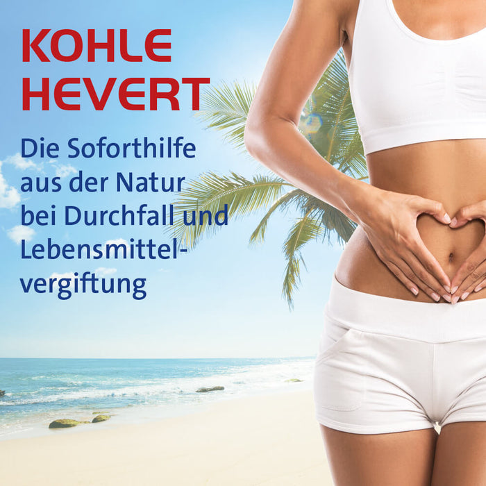 Kohle Hevert Tabletten, 100 pc Tablettes