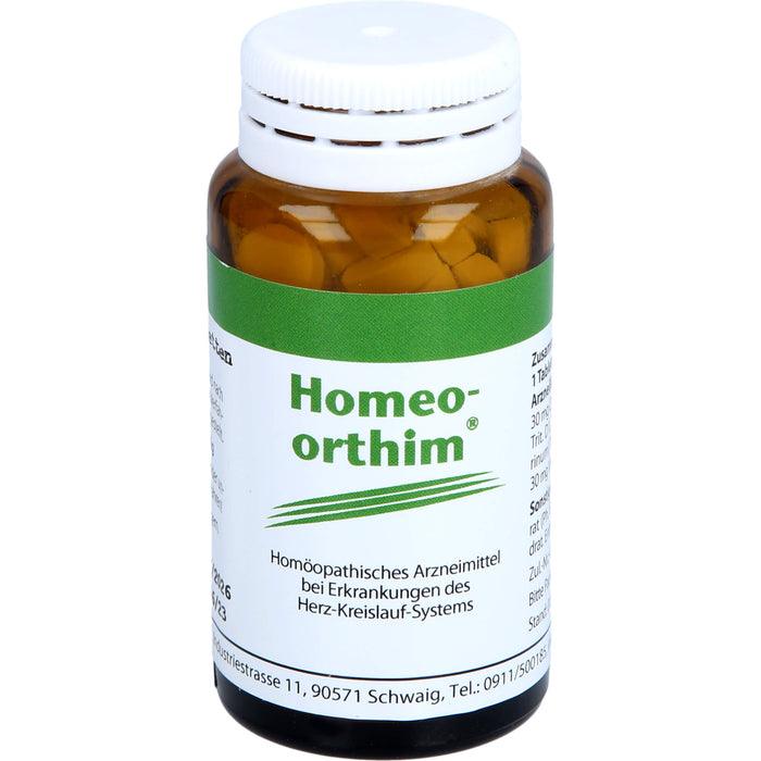 Homeo-orthim Tabletten bei Erkrankungen des Herz-Kreislauf-Systems, 90 St. Tabletten