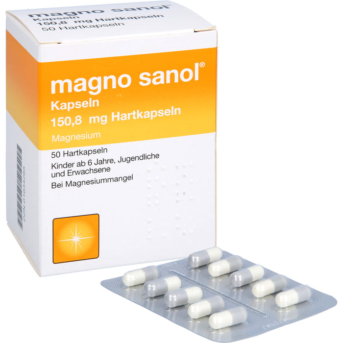 magno sanol Kapseln, 50 pcs. Capsules