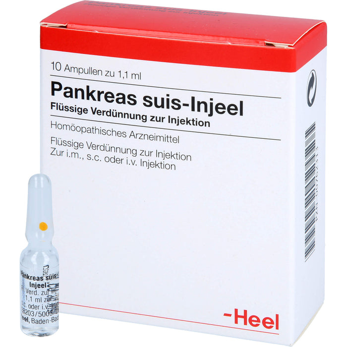 Pankreas suis-Injeel Ampullen, 10 St. Ampullen