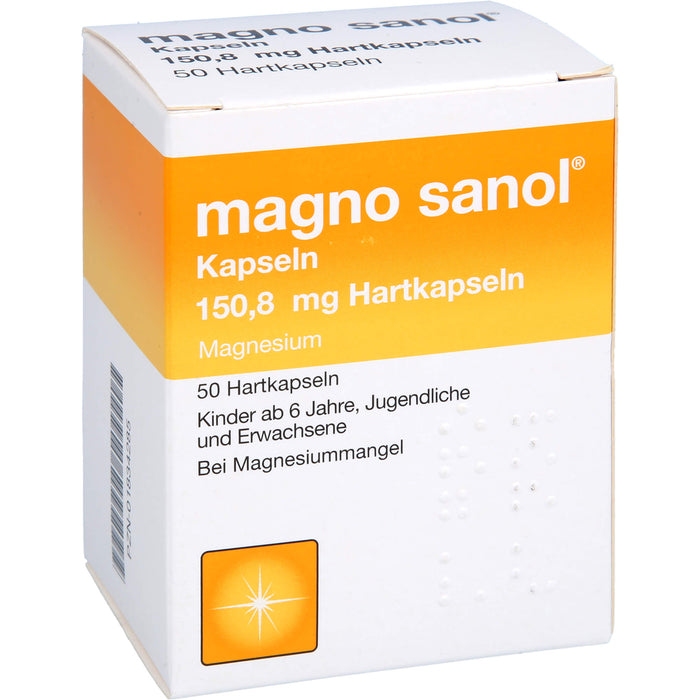 magno sanol Kapseln, 50 pcs. Capsules