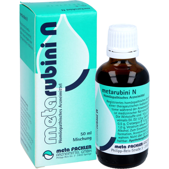 Metarubini N Mischung, 50 ml Lösung