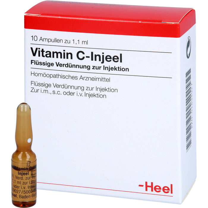 Heel Vitamin C Injeel Ampullen, 10 pc Ampoules