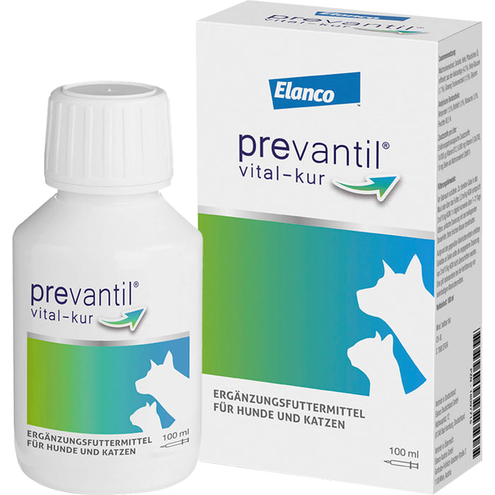 Prevantil vital-kur f.Hunde u.Katzen, 100 ml SUS