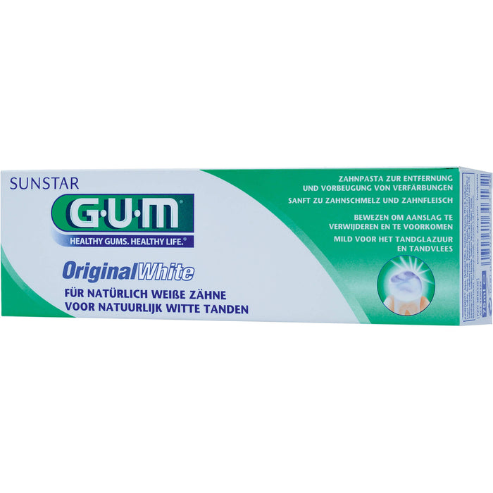 GUM original white Zahnpasta, 75 ml Toothpaste