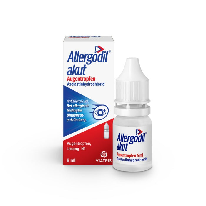 Allergodil akut Augentropfen bei allergischer Bindehautentzündung, 6 ml Lösung