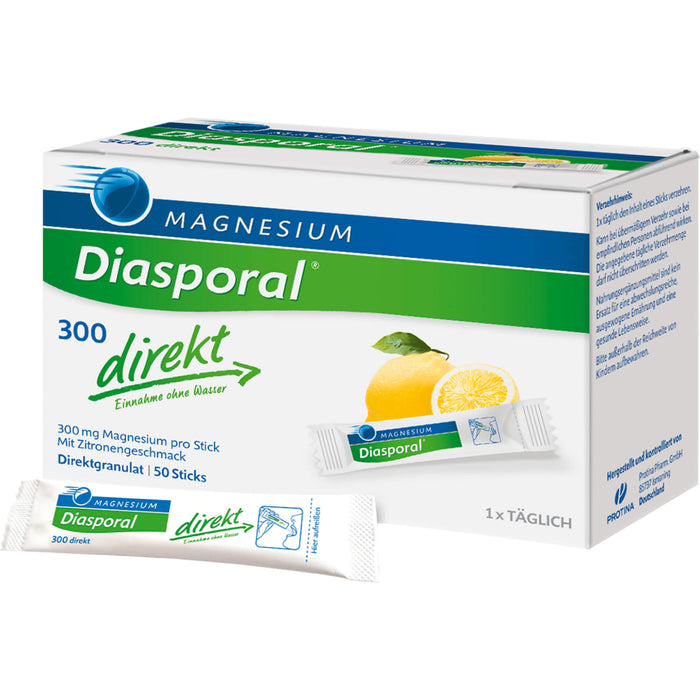 Diasporal 300 direkt Magnesium Granulat Sticks, 50 pc Sachets