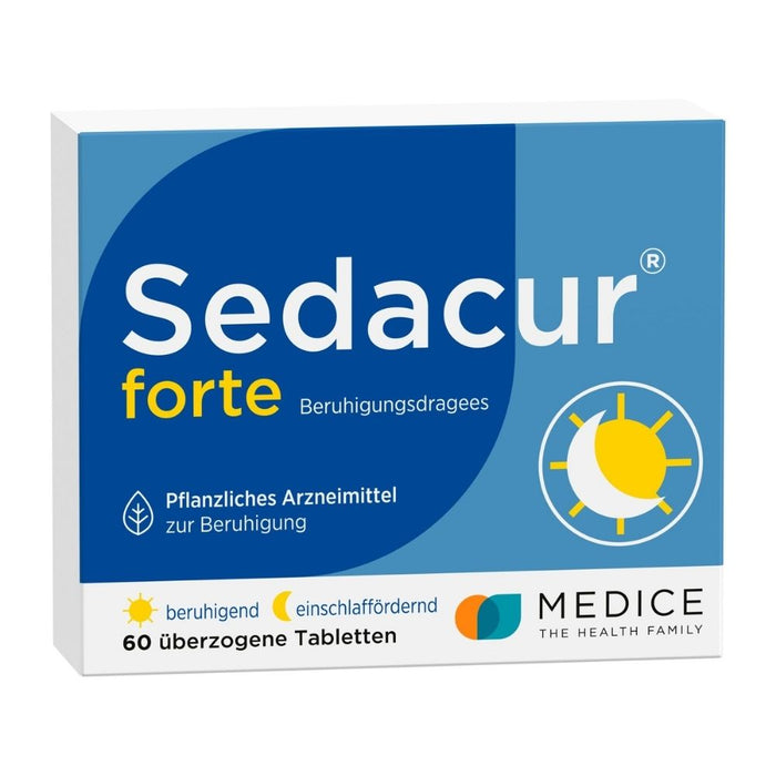 Sedacur forte Beruhigungsdragees, 60 pcs. Tablets