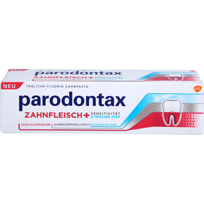 Parodontax Zahnfleisch+Sensitivität&Frischer Atem, 75 ml ZPA