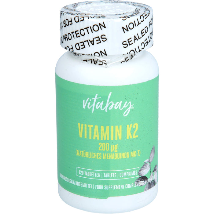 Vitamin K2 200 mcg MK-7 vegan hochdosiert, 120 St TAB