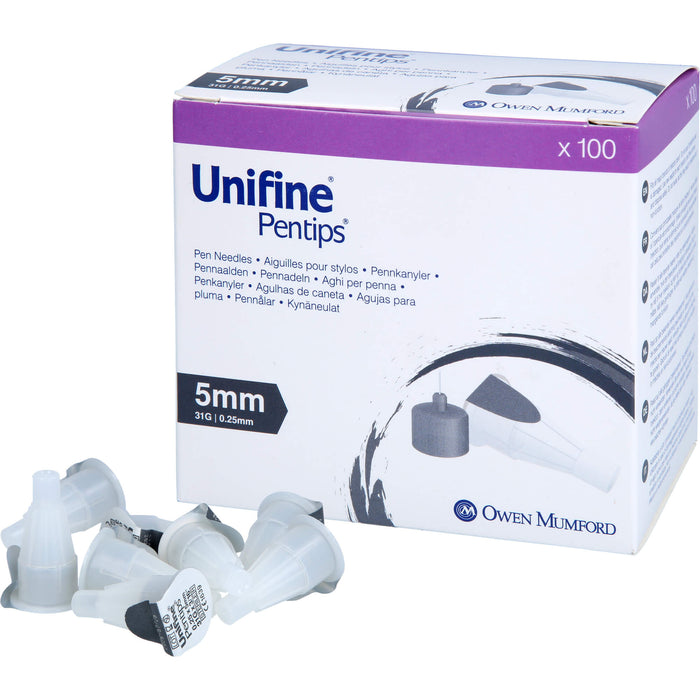 Unifine Pentips 5mm 31G, 100 St KAN