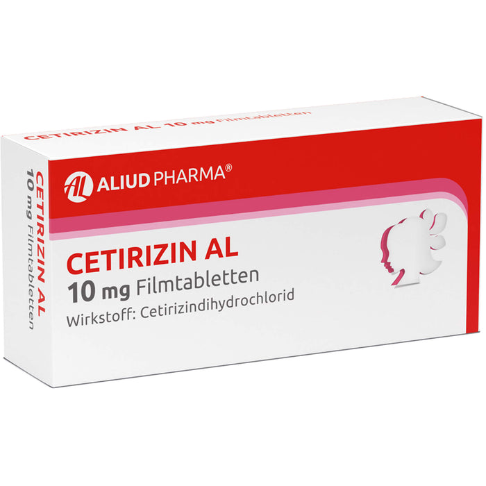 Cetirizin AL 10 mg Filmtabletten, 100 St. Tabletten