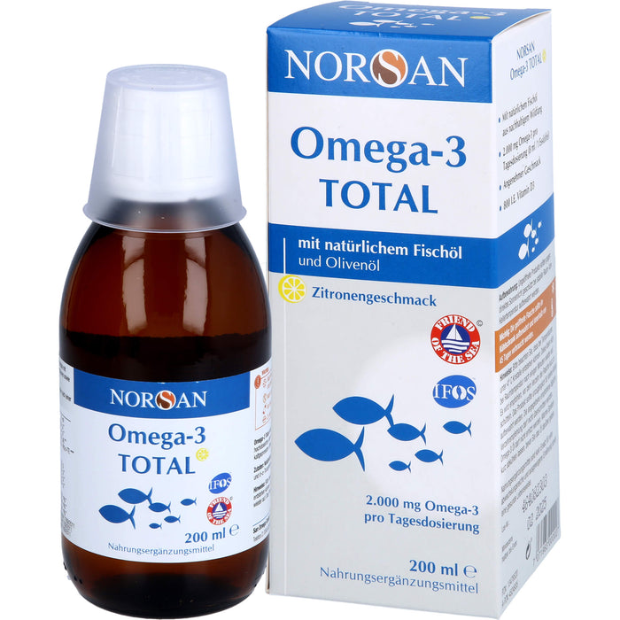 NORSAN Omega-3 Total Flüssigkeit, 200 ml Solution