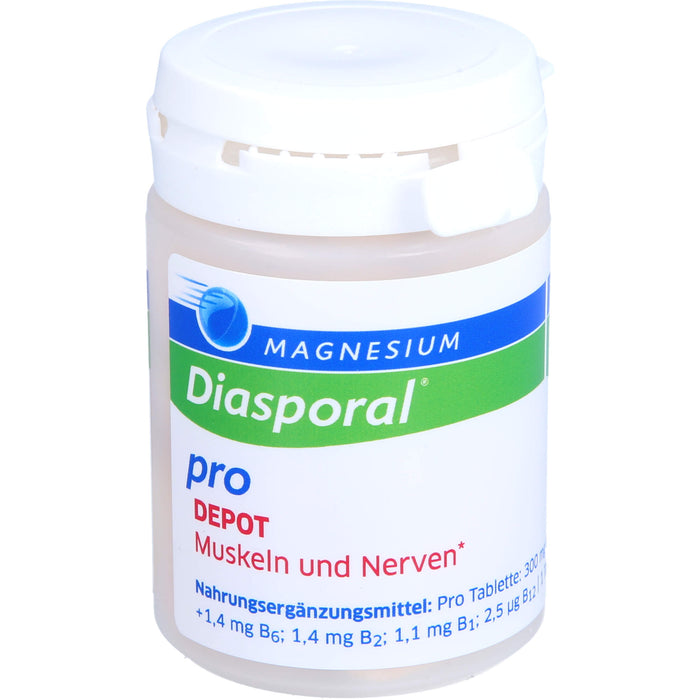 Magnesium-Diasporal Pro Depot Tabletten für  Muskeln und Nerven, 30 St. Tabletten