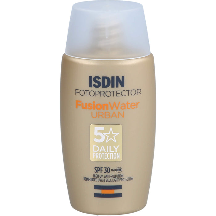 ISDIN Fotoprotector Fusion Water Urban LSF 30 zum Schutz und zur Pflege der Haut, 50 ml Creme