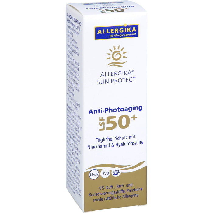 ALLERGIKA SUN PROTECT Anti-Photoaging LSF 50+, 50 ml CRE