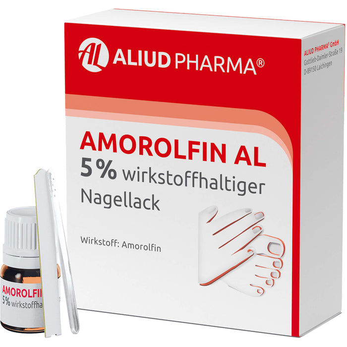 Amorolfin AL 5 % wirkstoffhaltiger Nagellack, 5 ml Wirkstoffhaltiger Nagellack