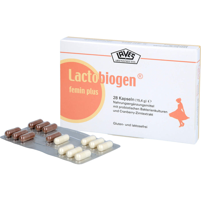 Lactobiogen femin plus, 28 pcs. Capsules