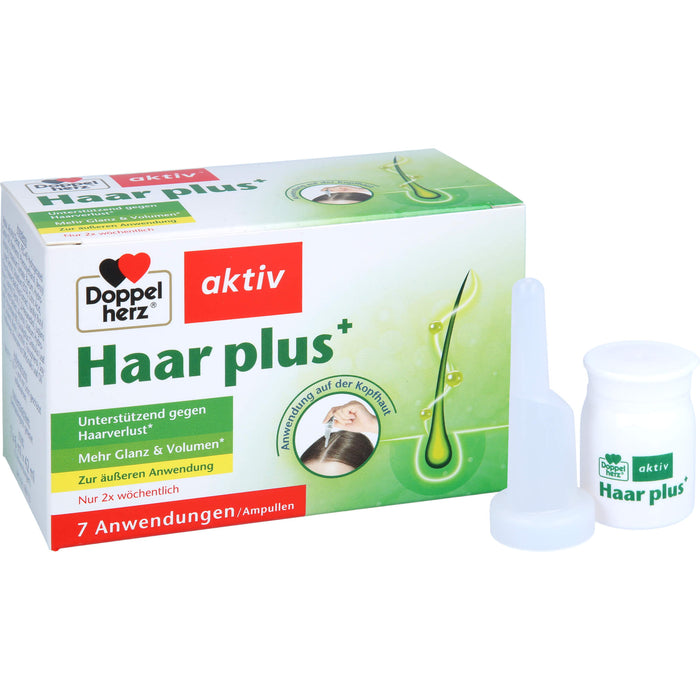 Doppelherz Haar plus Ampullen, 7 pcs. Ampoules