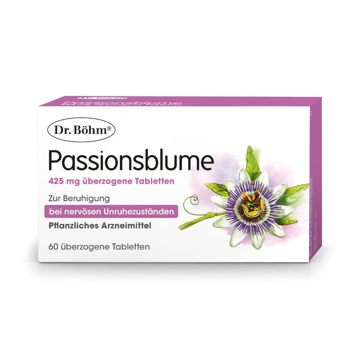 Dr Böhm Passionsblume 425 mg Tabletten, 60 St. Tabletten