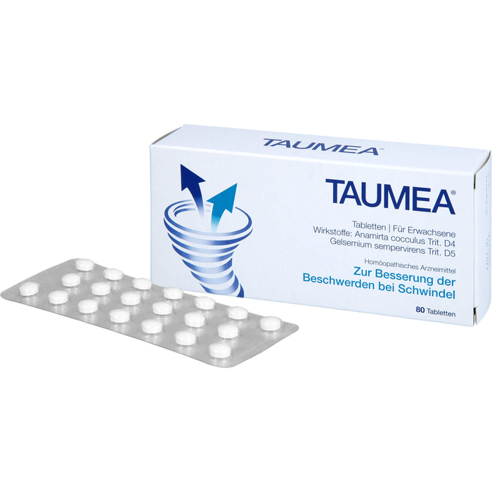 TAUMEA Tabletten bei Schwindel, 80 St. Tabletten