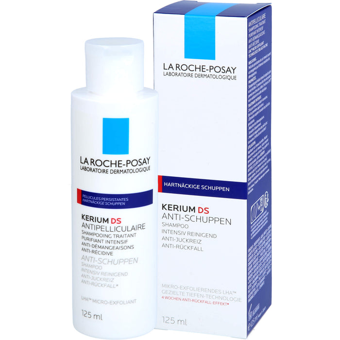 ROCHE POSAY KERIUM Intensiv-Shampoo bei Schuppen, 125 ml Shampoo