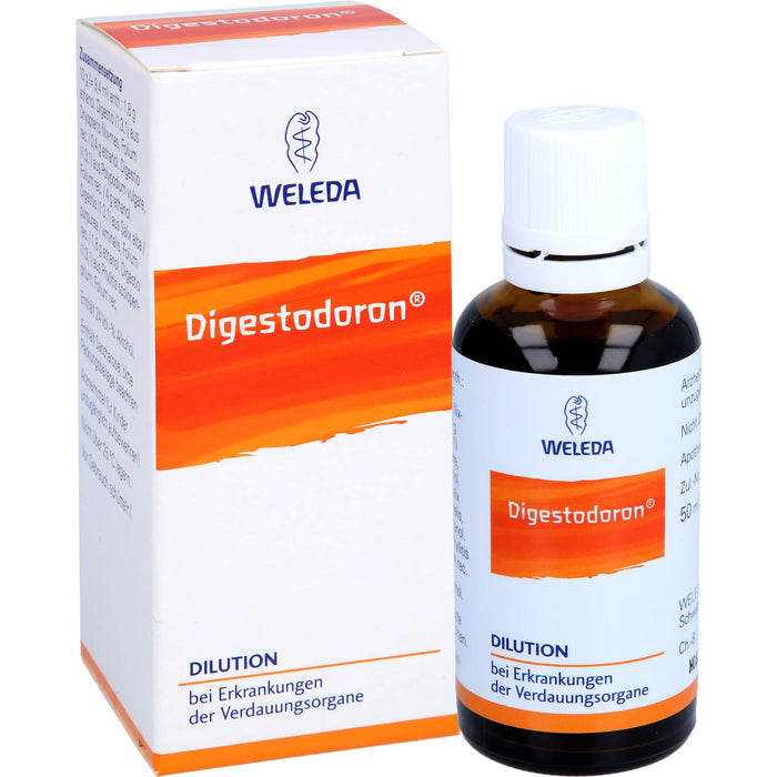 WELEDA Digestodoron Dilution bei Erkrankungen der Verdauungsorgane, 50 ml Lösung