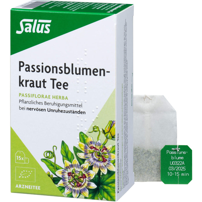 Salus Passionsblumenkraut Tee, 15 pc Sac filtrant