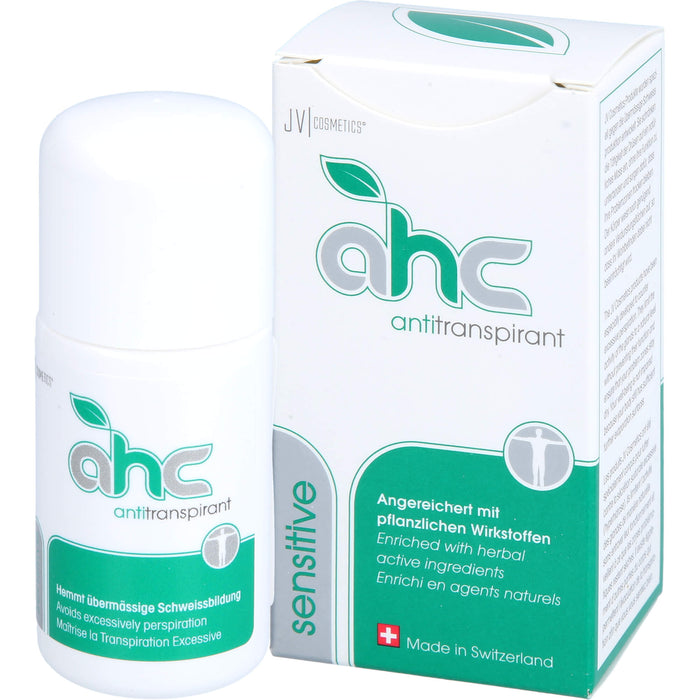 JV Cosmetics ahc Antitranspirant sensitiv, 30 ml Solution