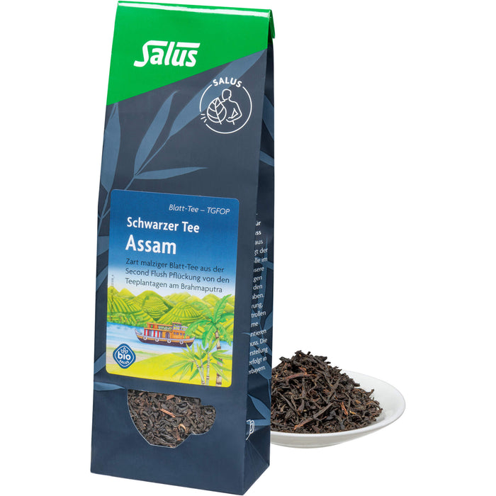 Assam Schwarzer Tee Blatt-Tee TGFOP bio Salus, 100 g TEE