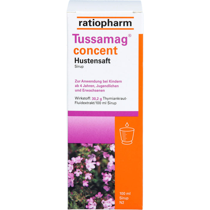 Tussamag concent Hustensaft, 100 ml SIR