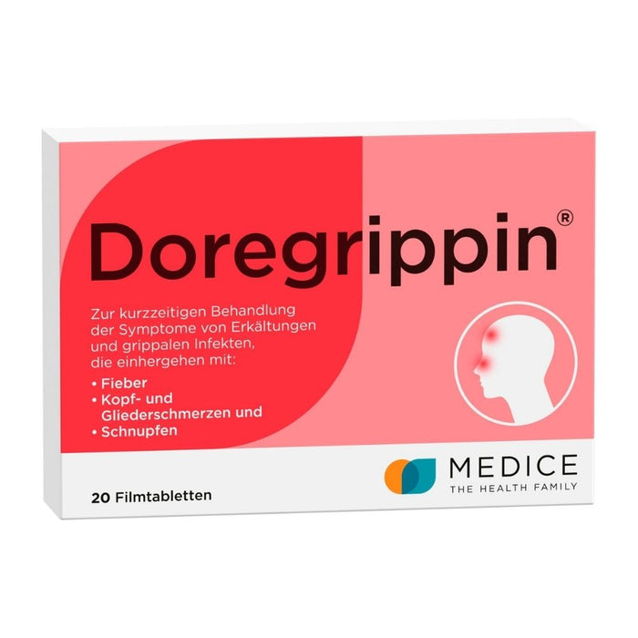 Doregrippin Filmtabletten, 20 pc Tablettes