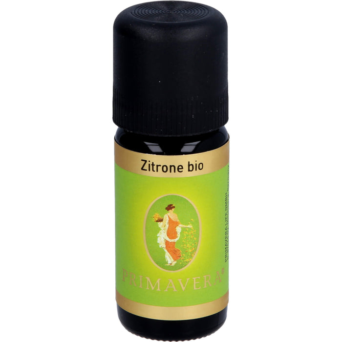 PRIMAVERA Zitrone bio 100% naturreines Ätherisches Öl, 10 ml ätherisches Öl