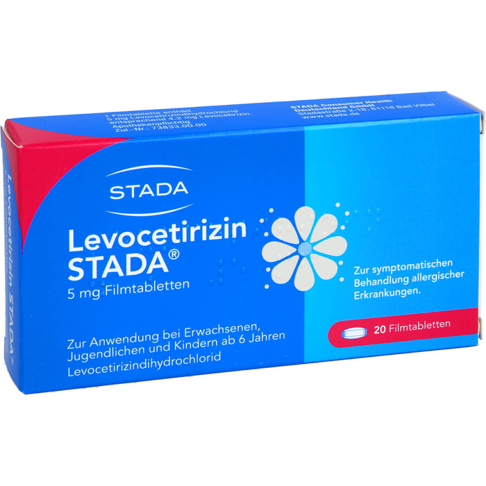 Levocetirizin Stada 5mg, 20 St FTA