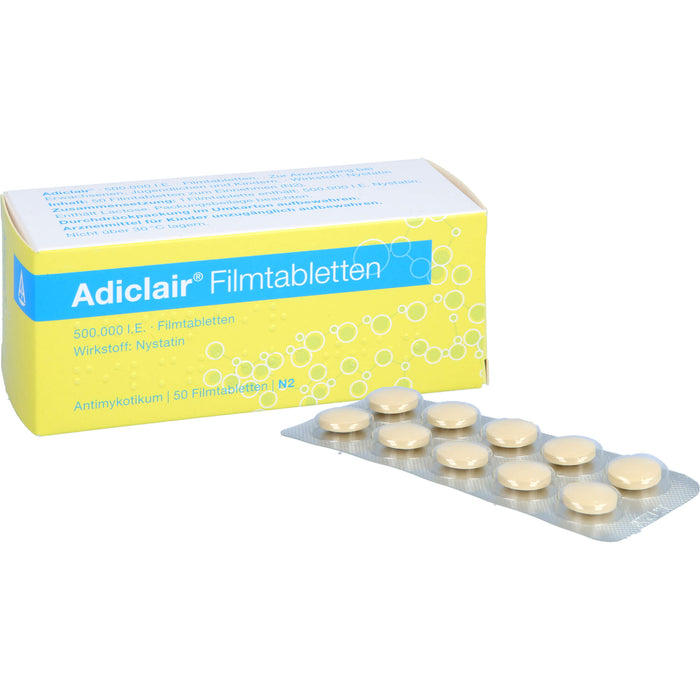 Adiclair Filmtabletten Antimykotikum, 50 St. Tabletten